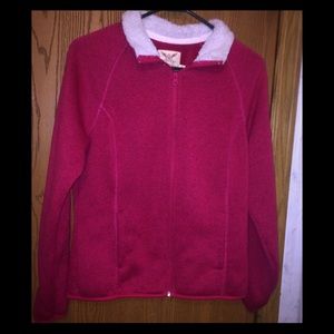 Faded Glory Fleece Zip Up Sweatshirt